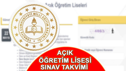 AÖL 2. DÖNEM SINAVLARI MEB TAKVİMİ || Açık öğretim lisesi sınavları ne zaman, ayın kaçında yapılacak Açık lise sınavı kaç soru, kaç dk olacak