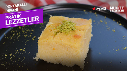 Portakallı revani tarifi | Mucize Lezzetler