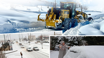 Mart kapıdan baktırdı: Yollar kapandı, eğitime ara verildi... Ekipler aralıksız mücadele veriyor