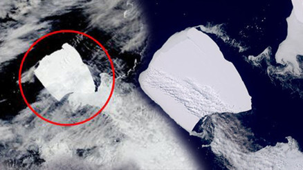 Bilim dünyasında alarm zillerini çaldırmıştı: A23a’dan korkutan haber geldi Nereye çarptı, şimdi ne olacak