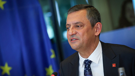 CHP Genel Başkanı Özgür Özel, Avrupa Parlamentosunda konuştu
