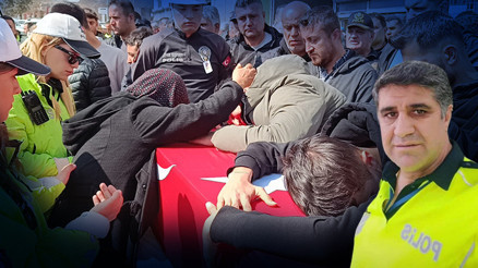 Hayatını kaybeden polis memuru Hacı Ali Küpeliye acı veda