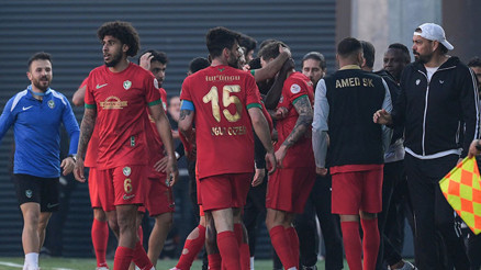 Amedspor, deplasmanda galip