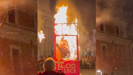 Meloni’nin kuklasının ateşe verilmesine tepki