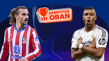 Devler Liginde rövanş zamanı Atletico Madridin Real Madridi ağırlayacağı dev maçın heyecanı Şampiyon Oranlar ile Misli’de Devler Liginde rövanş zamanı Atletico Madridin Real Madridi ağırlayacağı dev maçın heyecanı Şampiyon Oranlar ile Misli’de