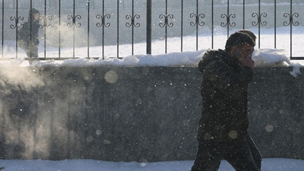 Bu kente bahar gelmiyor Sıcaklıklar eksi 18.5e düştü, her şey buz tuttu Bu kente bahar gelmiyor Sıcaklıklar eksi 18.5e düştü, her şey buz tuttu