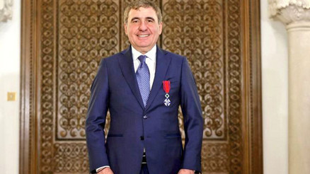 Gheorghe Hagiye ülkesinde devlet nişanı verildi