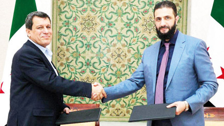 Abdi, Barzani ile görüştü... Erbil, Şam ile anlaşmadan memnun