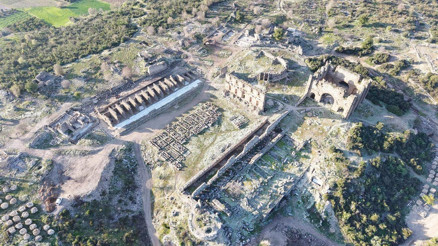 Aspendos Antik Kenti yeniden doğuyor Aspendos Antik Kenti yeniden doğuyor