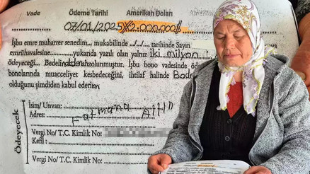Yaşlı kadına 2 milyon dolarlık borç şoku Hayatımda dolar görmedim dedi