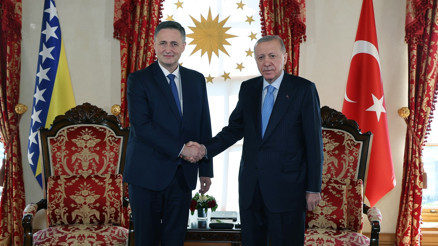 Cumhurbaşkanı Erdoğan, Denis Becirovici kabul etti: Bosna-Hersek’te ayrılıkçı yaklaşımlar kabul edilemez