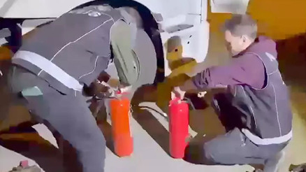 Yangın tüplerindeki 11 kilo 150 gram eroini Uzi buldu