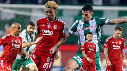 Konyaspor 1-0 Beşiktaş maç özeti (Süper Lig)