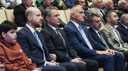 Bakanlar Tekin ve Ersoy, 3. Uluslararası Alevilik ve Bektaşilik Çalışmaları Bilim Ödülleri Törenine katıldı Bakanlar Tekin ve Ersoy, 3. Uluslararası Alevilik ve Bektaşilik Çalışmaları Bilim Ödülleri Törenine katıldı