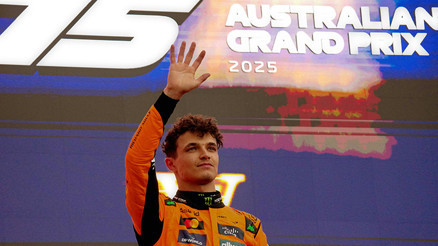 F1de sezonun ilk yarışında kazanan Lando Norris
