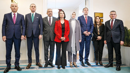 DEM Parti’den AK Parti ve MHP’ye ziyaret... Kurmaylar zirvesi DEM Parti’den AK Parti ve MHP’ye ziyaret... Kurmaylar zirvesi