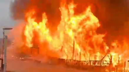 Denetimlerde faaliyeti dün durdurulmuştu Boluda otel restoranı küle döndü