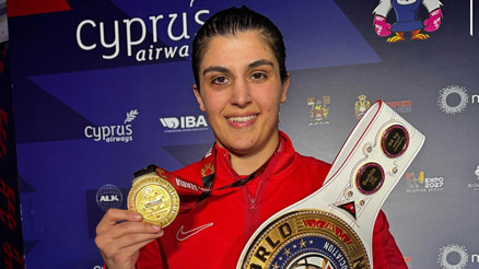 Dünya şampiyonu milli boksör Busenaz Sürmenelide hedef bitmiyor