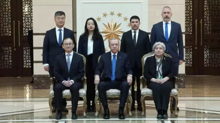 Büyükelçilerden Cumhurbaşkanı Erdoğan’a güven mektubu