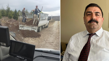 Eskişehirde Çöp dökmeyin diyen muhtarı darbetmişlerdi 2 gün sonra yine boz araziye çöp döktüler