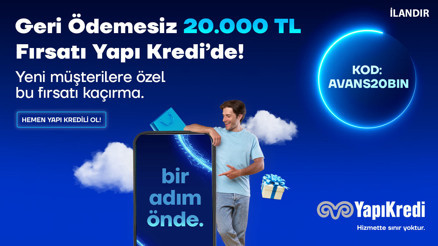 Geri ödemesiz 20.000 TL avans fırsatı Bankaya gitmeden kolay ve hızlı başvuru... Geri ödemesiz 20.000 TL avans fırsatı Bankaya gitmeden kolay ve hızlı başvuru...
