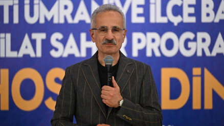 Bakan Uraloğlu, AK Parti Ümraniye İlçe Başkanlığı Teşkilat Sahur Programında konuştu
