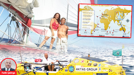 Dünyanın en tehlikeli yarışında iki Türk denizci