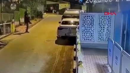 Irak Konsolosluğuna silahlı saldırı anlarının görüntüsü ortaya çıktı