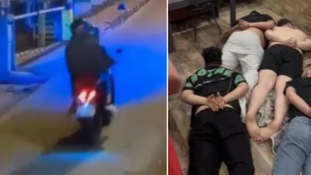 Şişlide Irak Konsolosluğuna silahlı saldırı anlarının görüntüsü ortaya çıktı