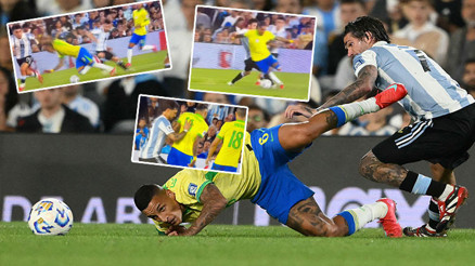 Arjantin Brezilya maçında kavga çıktı İşte o anlar