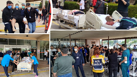 Antalya’da Akdeniz Üniversitesi Hastanesinde yangın Hastalar tahliye edildi