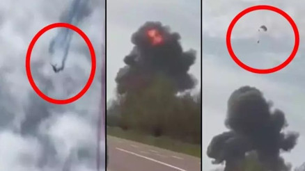 Fransa’da iki gösteri uçağı havada çarpıştı