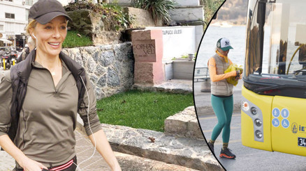 Bade İşcil, Orhan Veli’nin mezarını temizledi