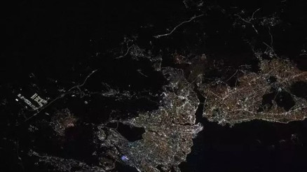 İstanbul’un son hali uzaydan böyle görüntülendi