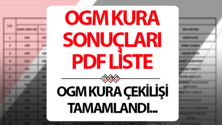 OGM KURA SONUÇLARI SORGULAMA 2025 PDF İSİM LİSTESİ GÖRÜNTÜLEME 29 MART PAZAR🗒️💻 (OGM.gov.tr İŞKUR Sonuç Sorgulama Tam Asil Liste): OGM kura sonuçları ne zaman açıklanacak, nasıl ve nereden sorgulanır Orman Genel Müdürlüğü (OGM) 4 bin 500 işçi alımı kura sonuçları sorgulama ekranı