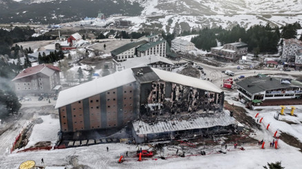Uludağda otel yangınına ilişkin gözaltı sayısı 5e yükseldi