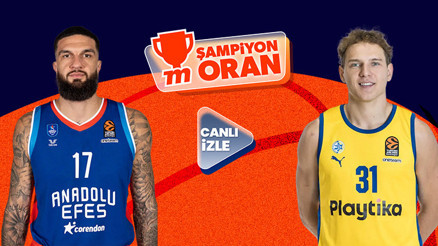 Anadolu Efes’in Maccabi’yi Letonya’da ağırlayacağı maçın heyecanı canlı yayın ve Şampiyon Oranlar ile Mislide
