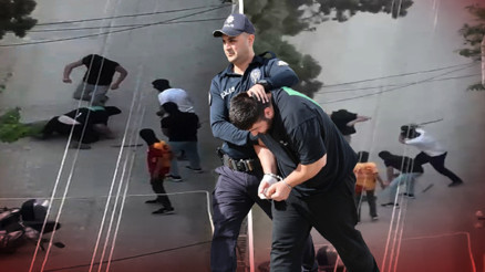 Görüntüler dehşete düşürmüştü Kar maskeli 5 kişi sokak ortasında dövüp üzerinde sopa kırdı... Olayın nedeni belli oldu