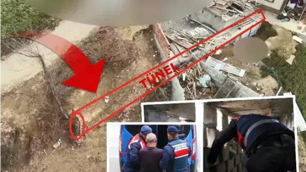 4 yıldır aranan şüpheli evindeki gizli tünelde yakalandı