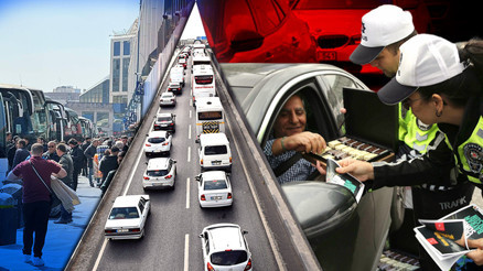 Bu bayramda da manzara değişmedi: Akın akın geldiler; kilometrelerce araç kuyruğu oluştu