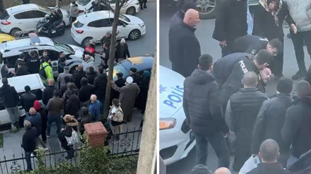 Şişlide cenaze sahiplerinden polise saldırı: 1 gözaltı