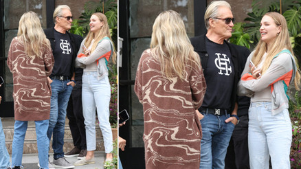 67lik oyuncu yıllarca savaştığı kanseri yendi, şimdi keyfi yerinde: Bir yanda kızı, öbür yanda kızıyla yaşıt karısı