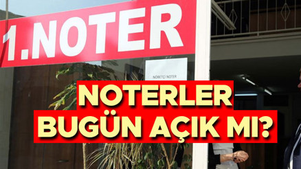 Bugün (3 Nisan) noterler açık mı, çalışıyor mu Noterler 3-4 Nisanda kapalı mı olacak, işlem yapılacak mı İşte Noter çalışma takvimi