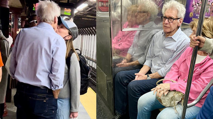 Metroda veda busesi… Özel uçağı bile var ama toplu taşımaya bindi