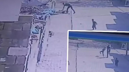 Şanlıurfada korkunç olay 3 yaşındaki çocuğu tekmeledi