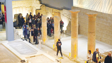 Zeugma’da bayram rekoru