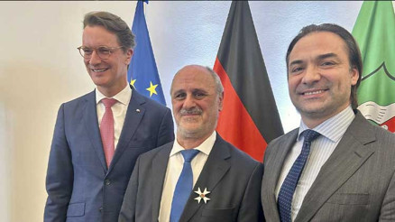 Kayserili Mustafa Duman’a Almanya’dan Liyakat Nişanı