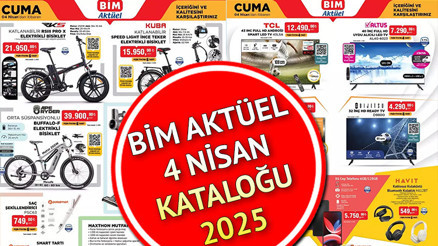 RAFLARA GELDİ BİM AKTÜEL 4 NİSAN KATALOĞU 2025 - YENİ İNDİRİMLİ ÜRÜNLER 🛒📌|| Bimde bu hafta cuma neler var Bim aktüel Elektrikli Bisiklet, Mutfak Robotu, Şarjlı Kablosuz Süpürge satışta