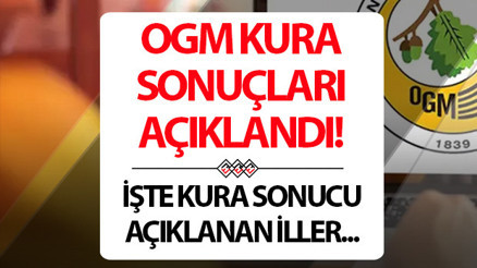 OGM KURA SONUÇLARI VE İSİM LİSTESİ 2025 SORGULAMA EKRANI: 29 ilin tamamında kura sonucu açıklandı 4.500 (4 bin 500) OGM (Orman Genel Müdürlüğü) işçi alımı kura sonuçları (ASİL-YEDEK PDF LİSTE) ve belge teslim süreci bilgileri OGM KURA SONUÇLARI VE İSİM LİSTESİ 2025 SORGULAMA EKRANI: 29 ilin tamamında kura sonucu açıklandı 4.500 (4 bin 500) OGM (Orman Genel Müdürlüğü) işçi alımı kura sonuçları (ASİL-YEDEK PDF LİSTE) ve belge teslim süreci bilgileri