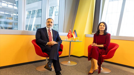 Dışişleri Bakanı Hakan Fidan Alman mevkidaşıyla görüştü